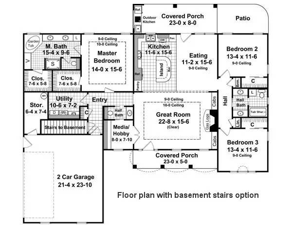 extra floor house blueprint