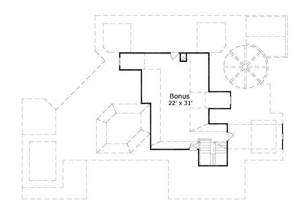 extra floor house blueprint