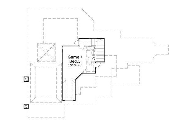 extra floor house blueprint
