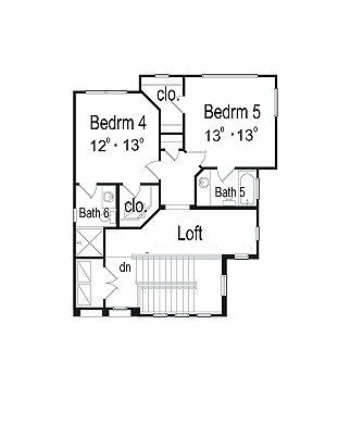 extra floor house blueprint