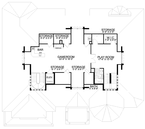 extra floor house blueprint