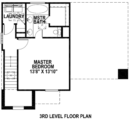 extra floor house blueprint