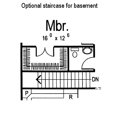 extra floor house blueprint