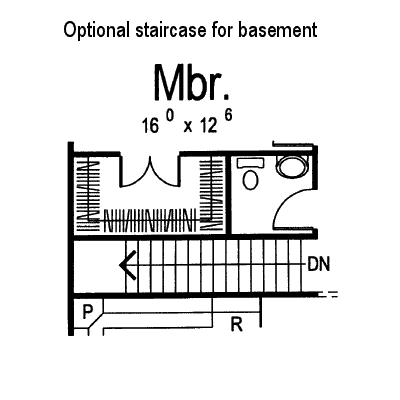 extra floor house blueprint