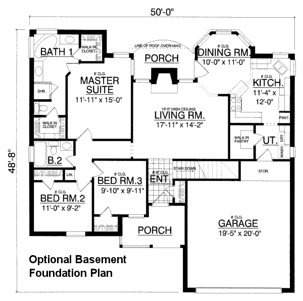 extra floor house blueprint
