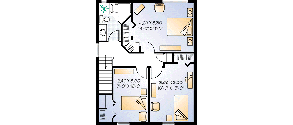 extra floor house blueprint