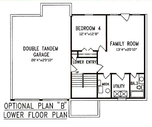 extra floor house blueprint