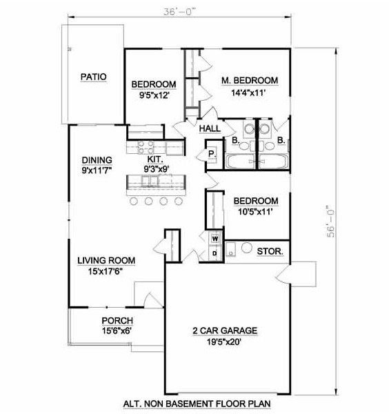 extra floor house blueprint