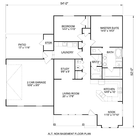 extra floor house blueprint