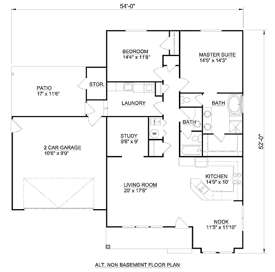 extra floor house blueprint