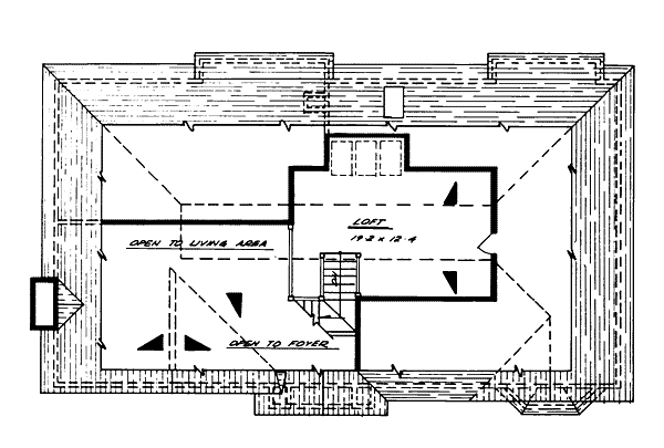 extra floor house blueprint