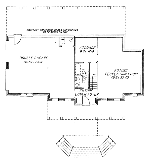extra floor house blueprint