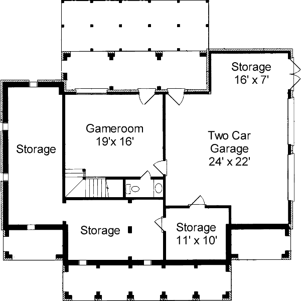 extra floor house blueprint