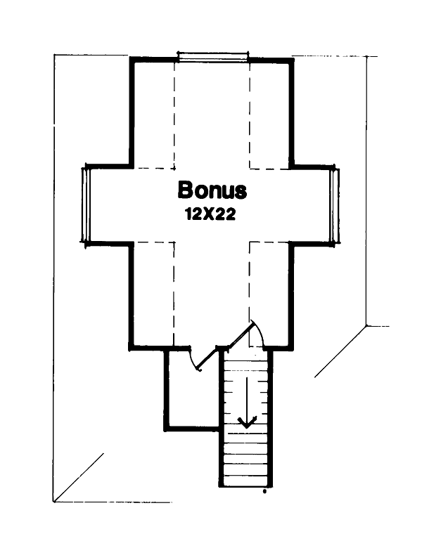 extra floor house blueprint