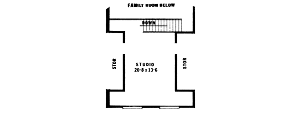 extra floor house blueprint