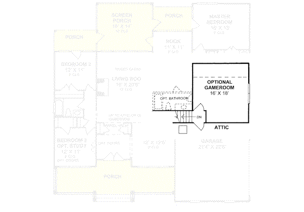 extra floor house blueprint