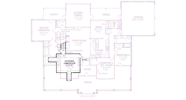 extra floor house blueprint