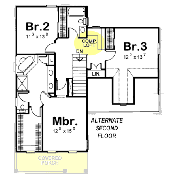 extra floor house blueprint