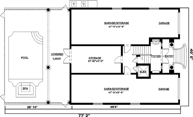 extra floor house blueprint
