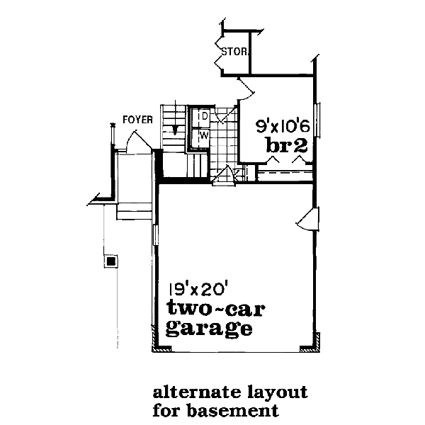 extra floor house blueprint