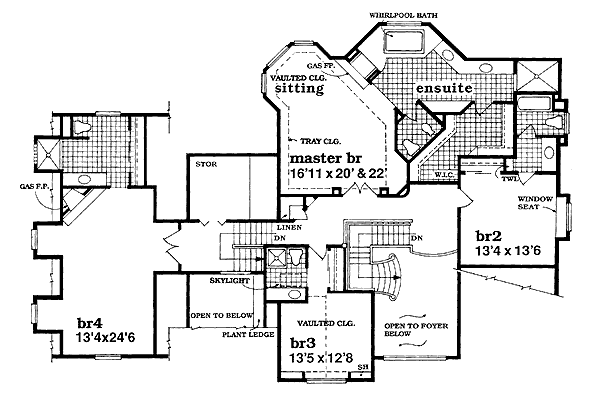 extra floor house blueprint