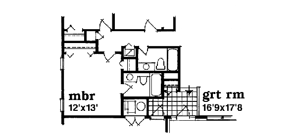 extra floor house blueprint