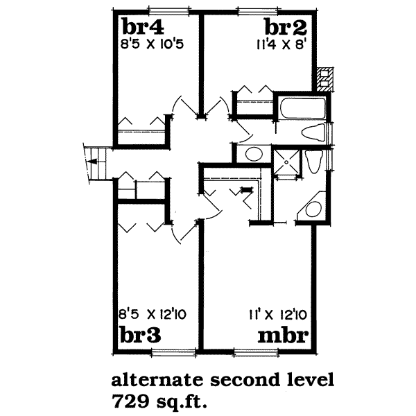 extra floor house blueprint