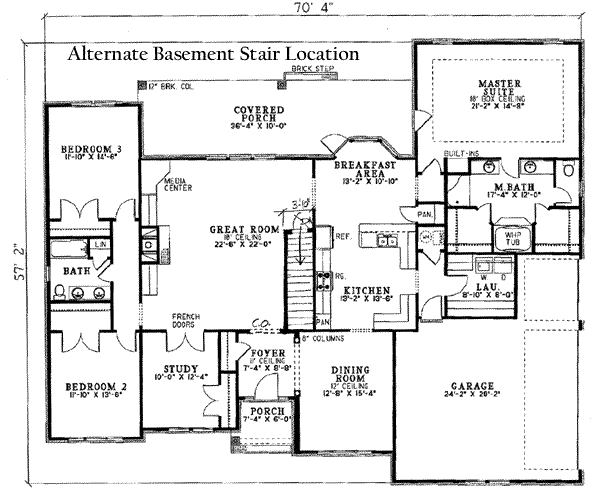 extra floor house blueprint