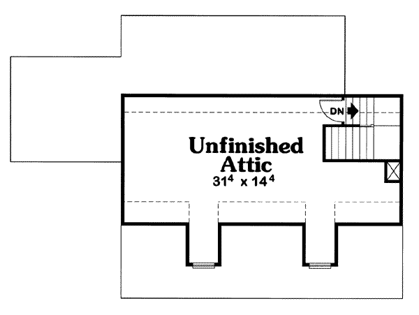 extra floor house blueprint