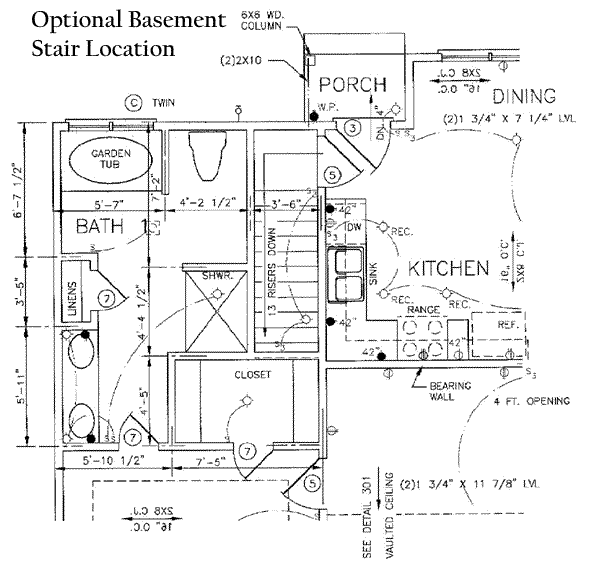 extra floor house blueprint