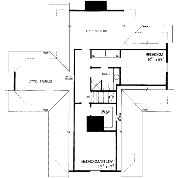extra floor house blueprint