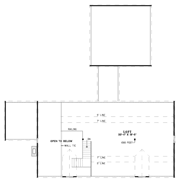 extra floor house blueprint