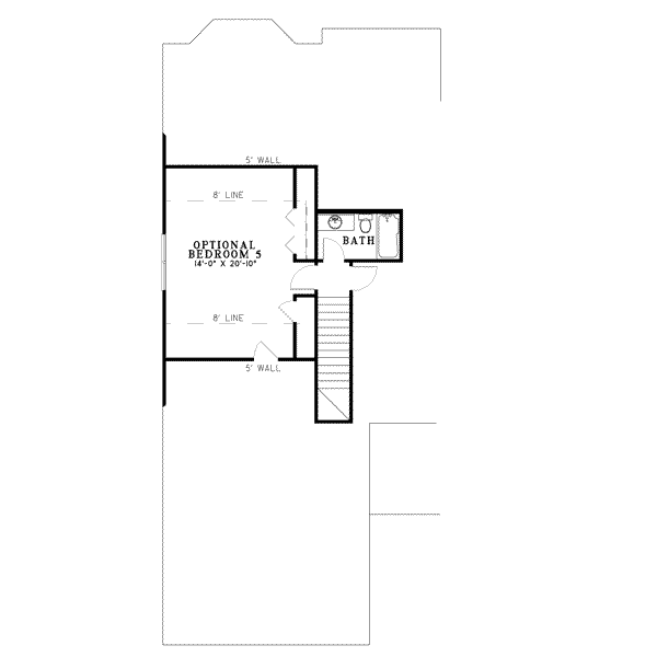 extra floor house blueprint